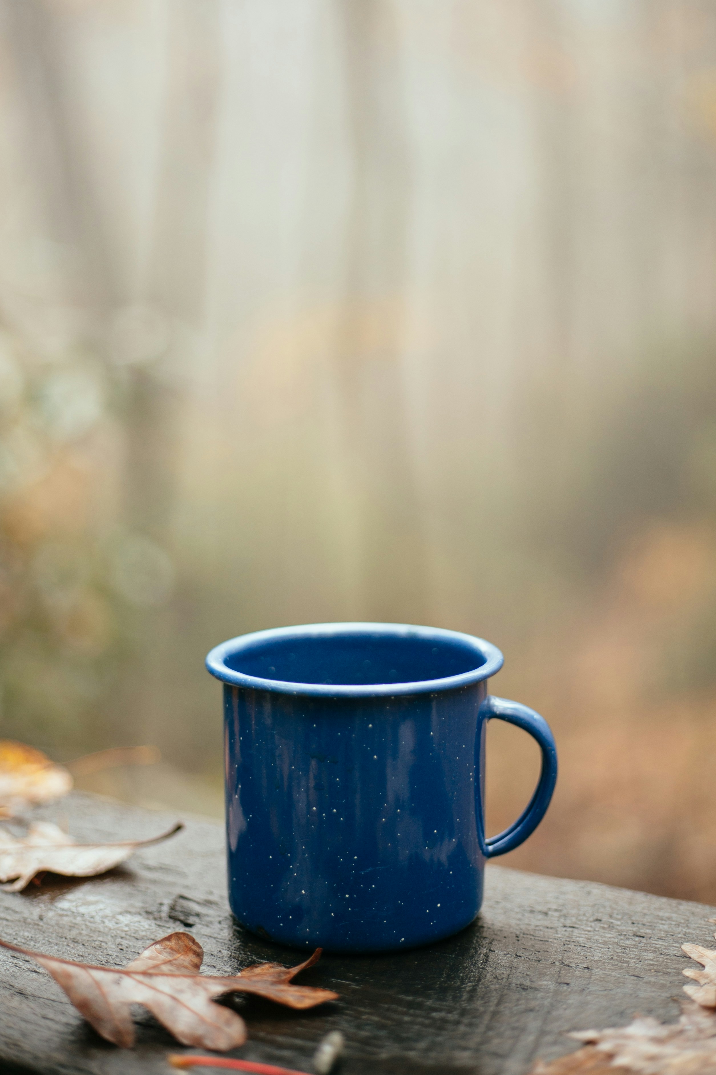 blue mug