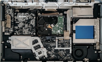black circuit board