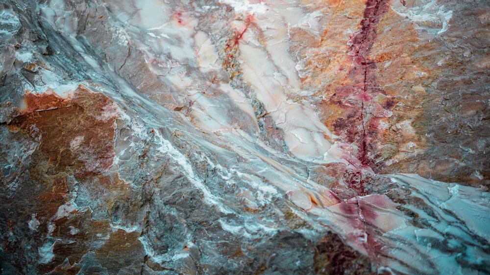 a close up view of a marble surface