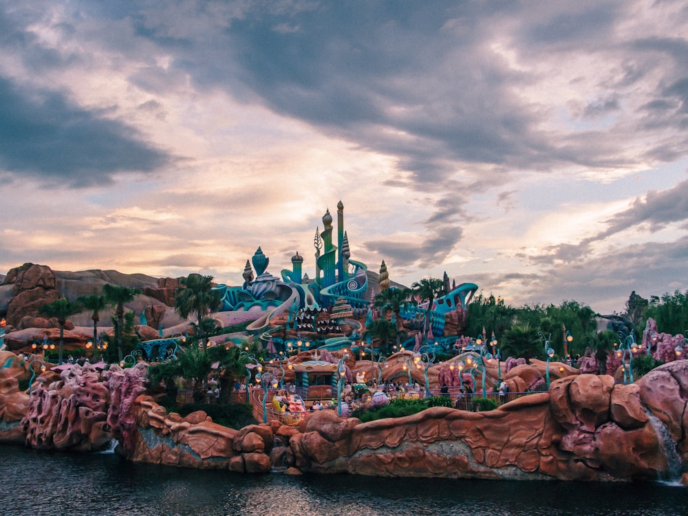 Disney castle park during daytime