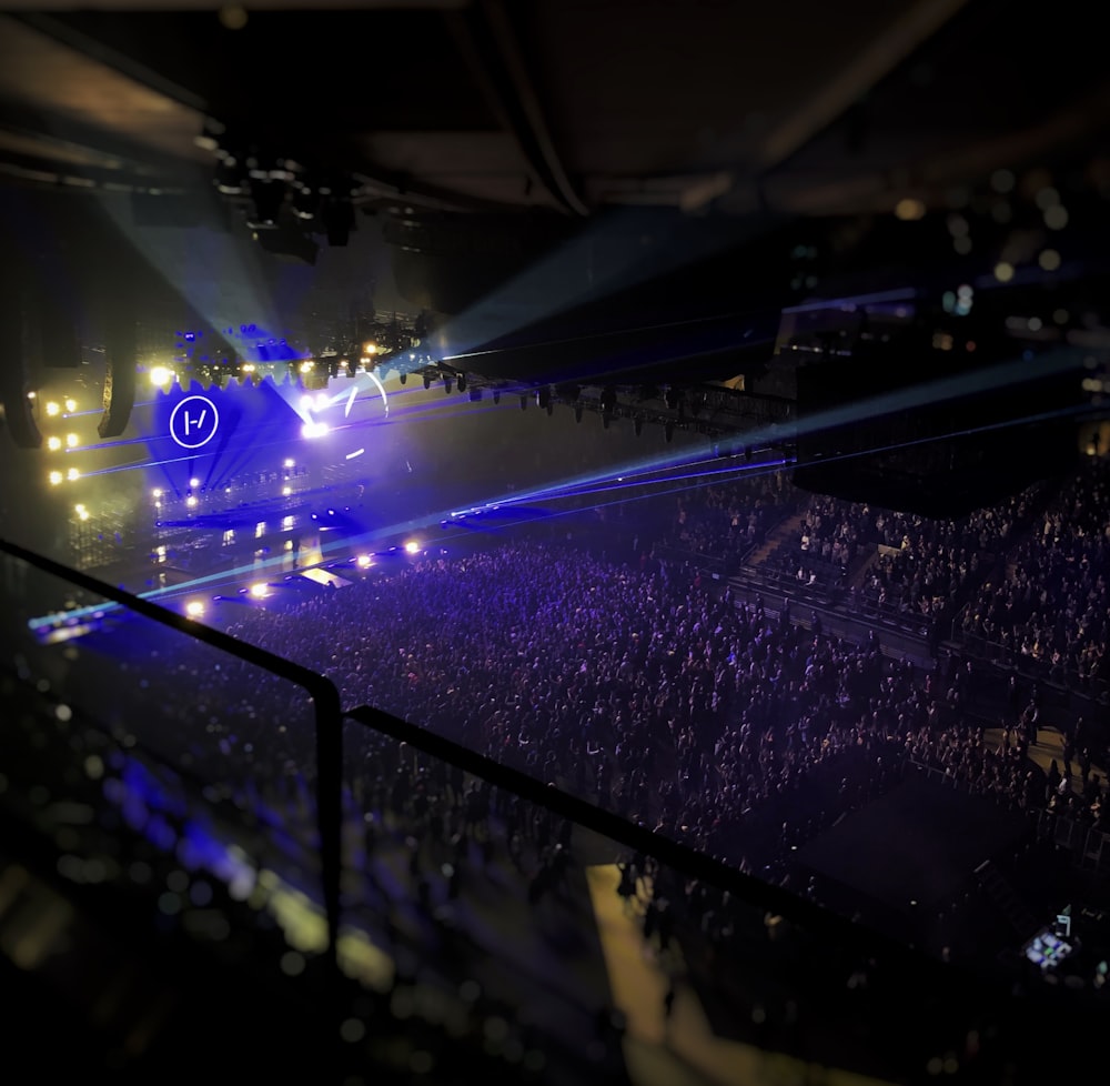 a large crowd of people at a concert