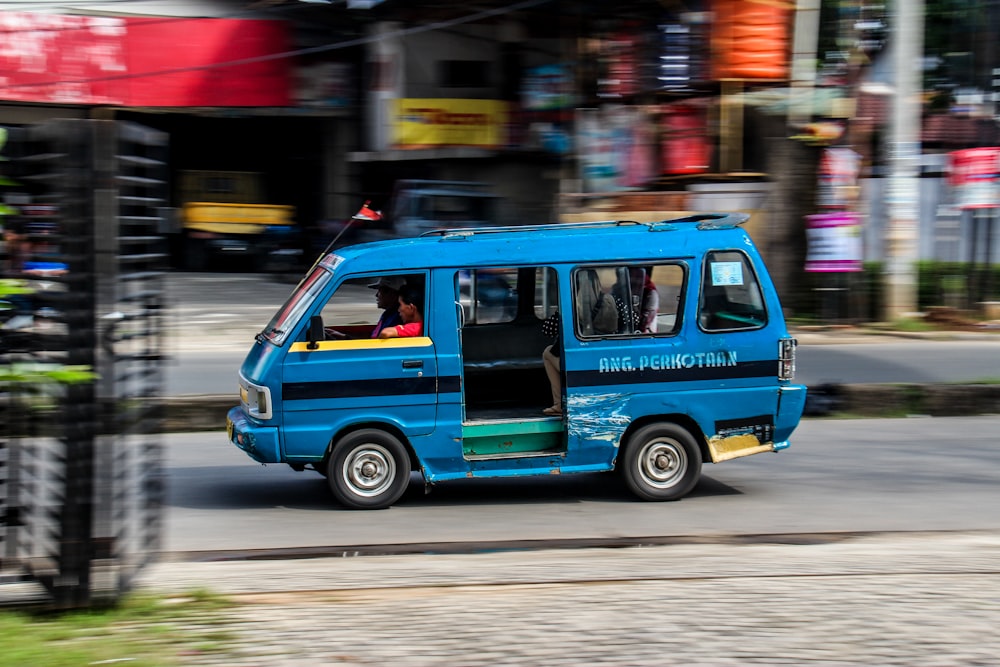 blue van