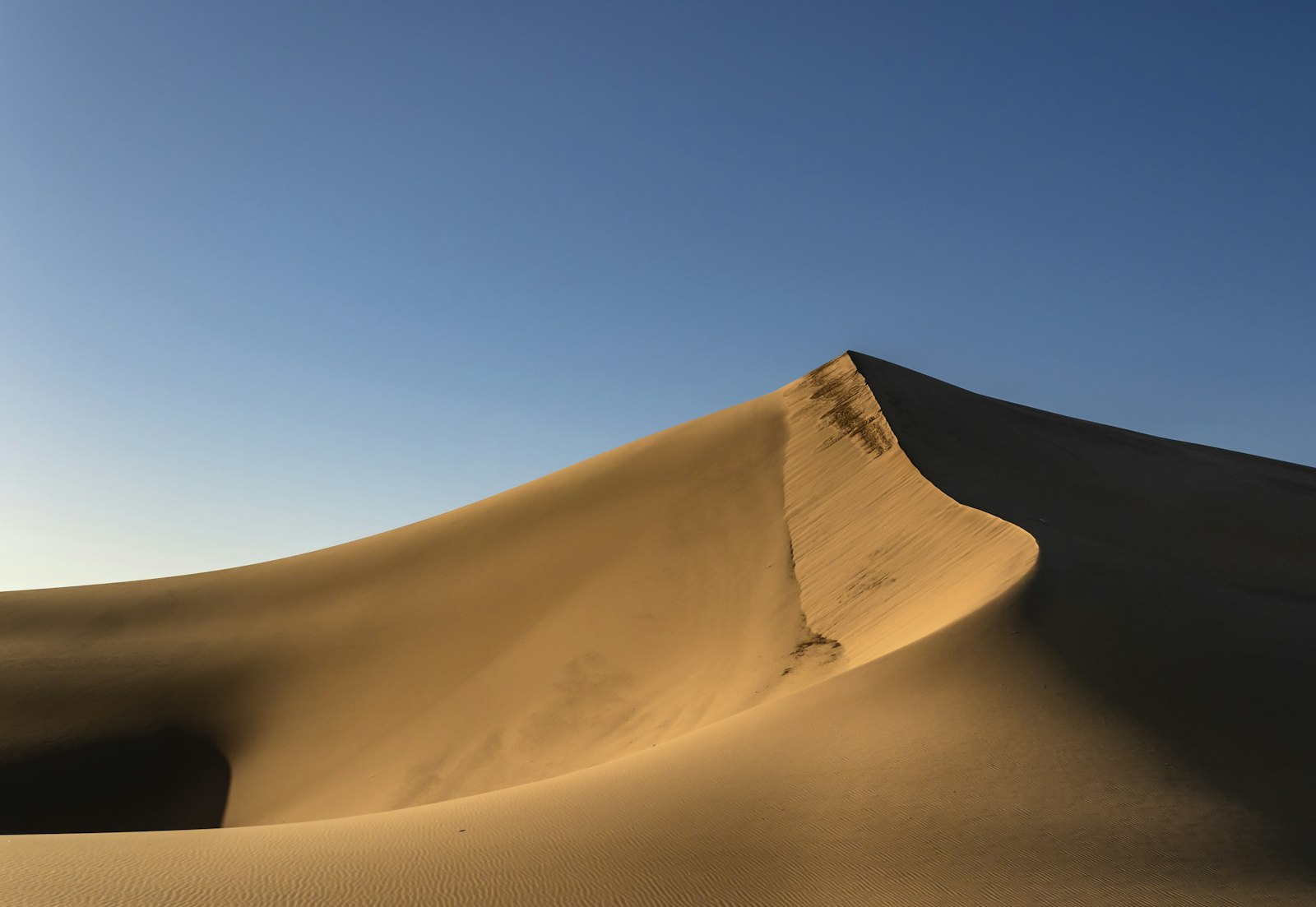 Canon EOS 7D Mark II + Canon EF-S 18-55mm F3.5-5.6 IS sample photo. Sand mountain during daytime photography