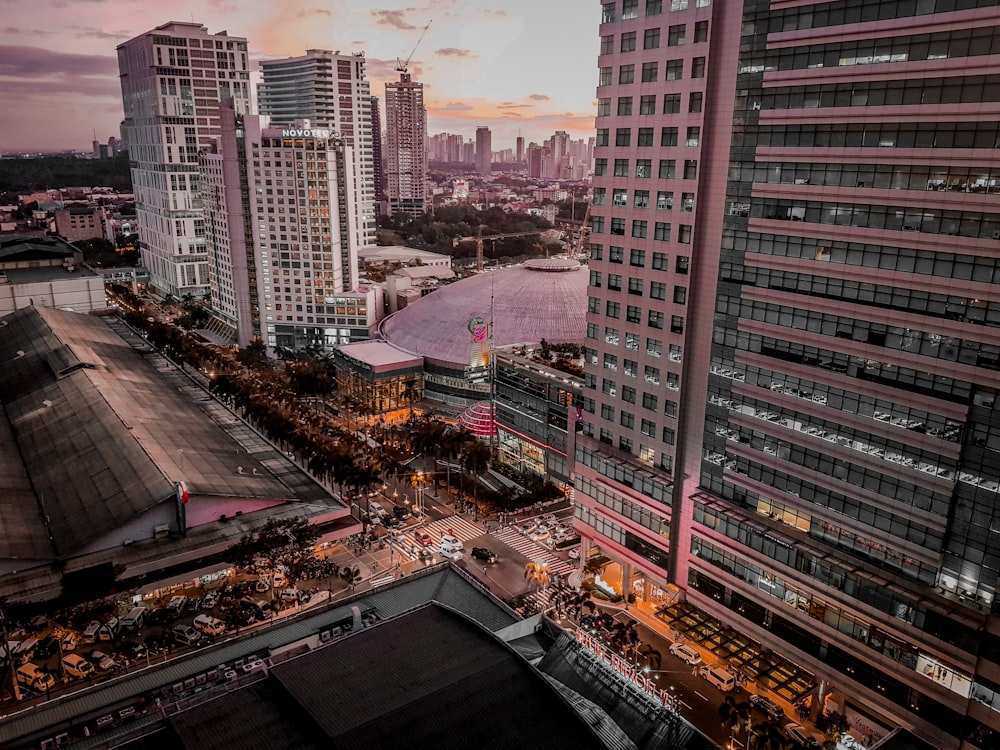 bird's eye view of building