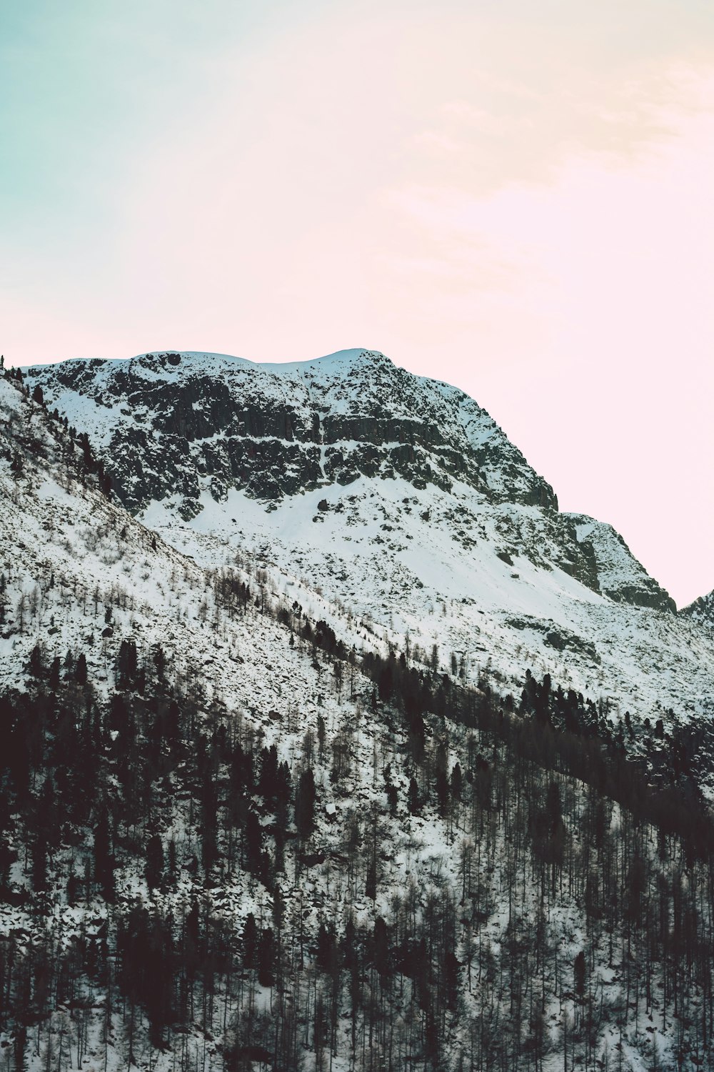 mountain under blue sky