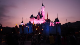 people gathered near castle