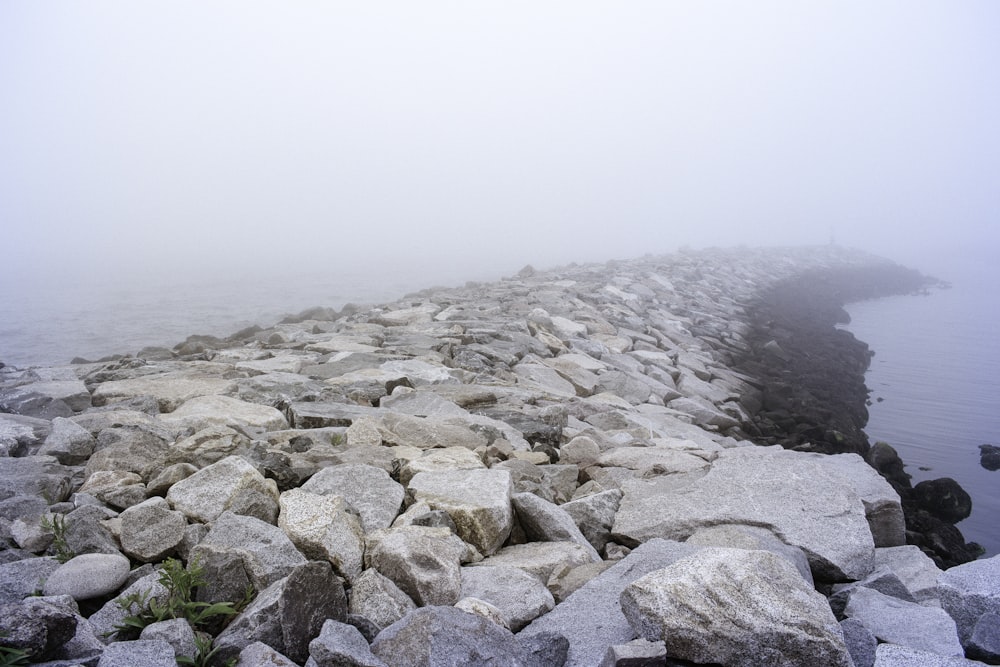 gray stones during daytime