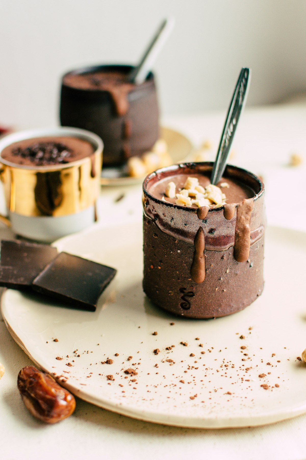 Handcrafted chocolate truffles served on a private jet
