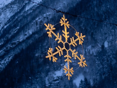 gold snow flakes decor snowflake google meet background