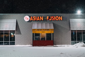 Asian Fusion restaurant building