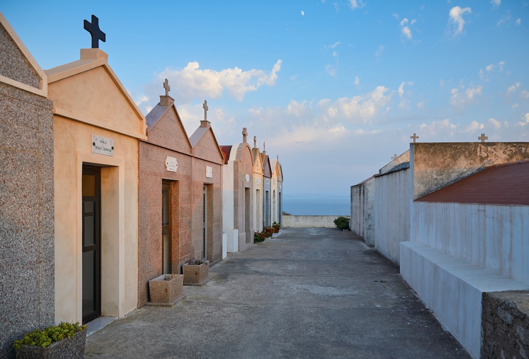 concrete cemetery, Mediterranian Cemetary