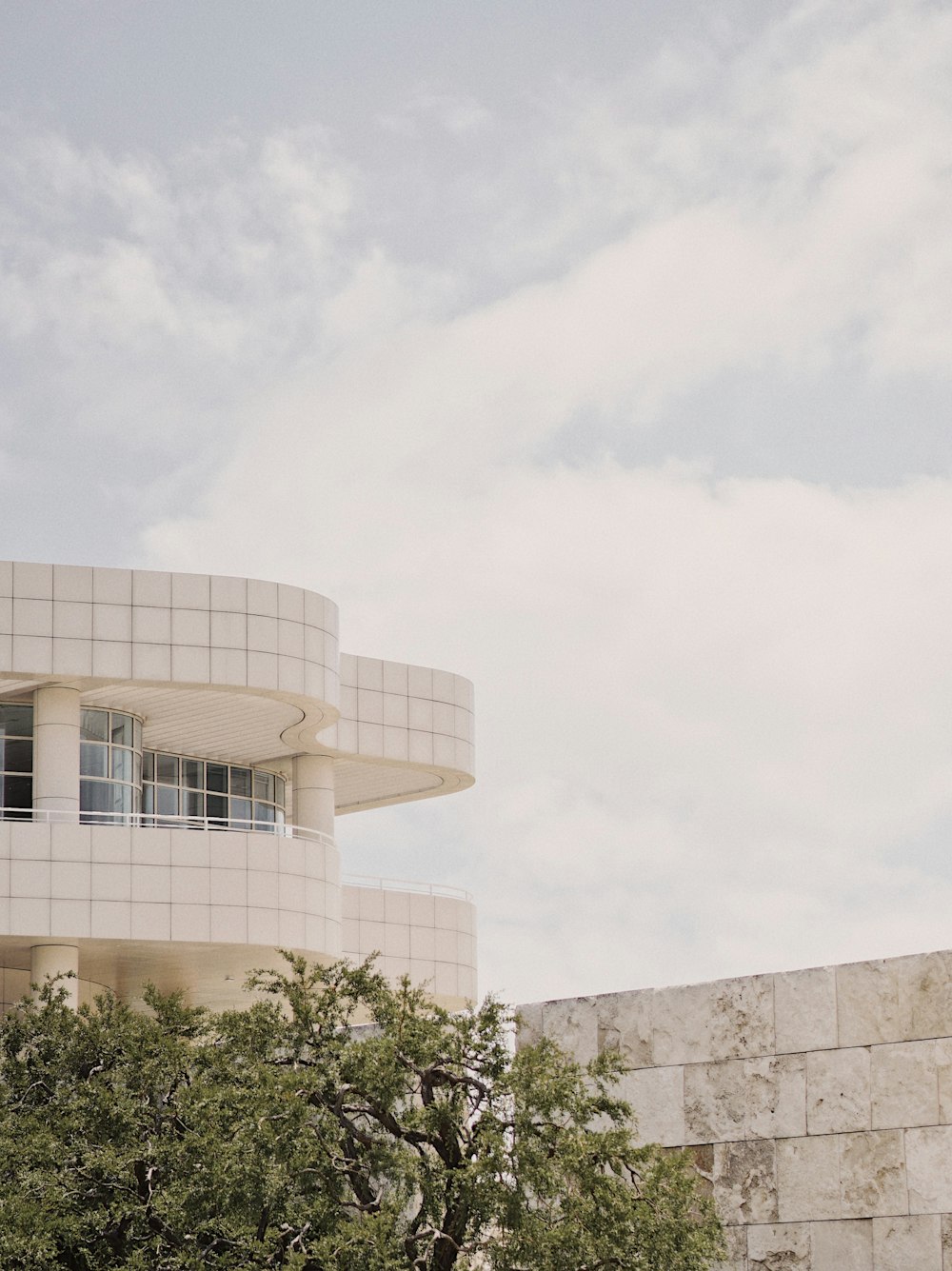 white concrete building