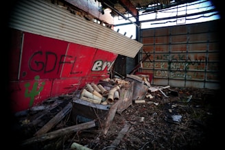 PVC pipes inside building