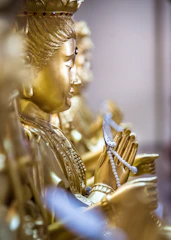 gold Buddha figurine