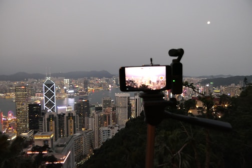 A panoramic cityscape captured during a business trip organized by Made in Trip.
