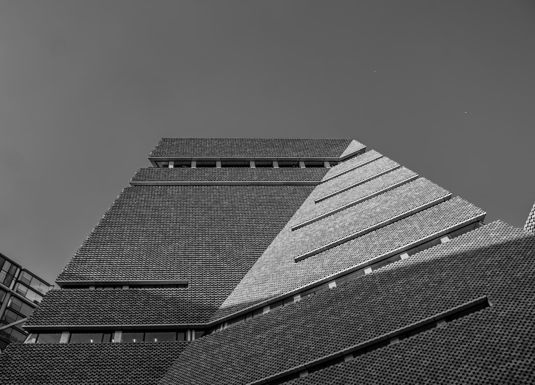 gray roof view