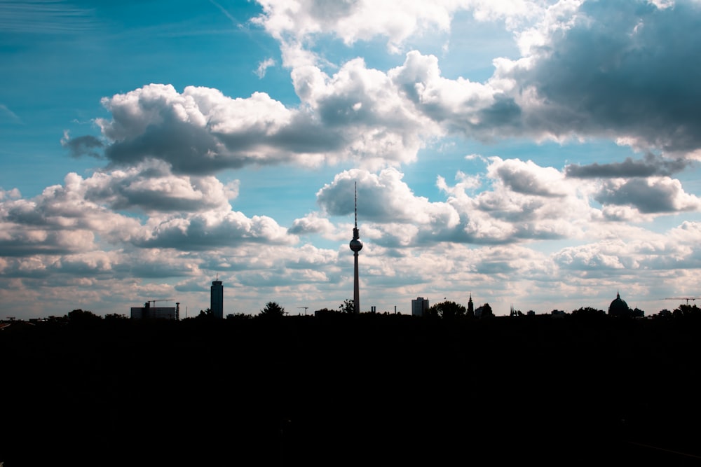 tower under white sky