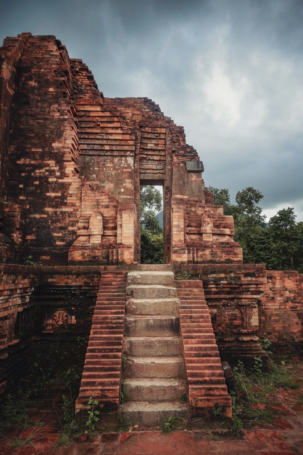 brown concrete ruin during daytime