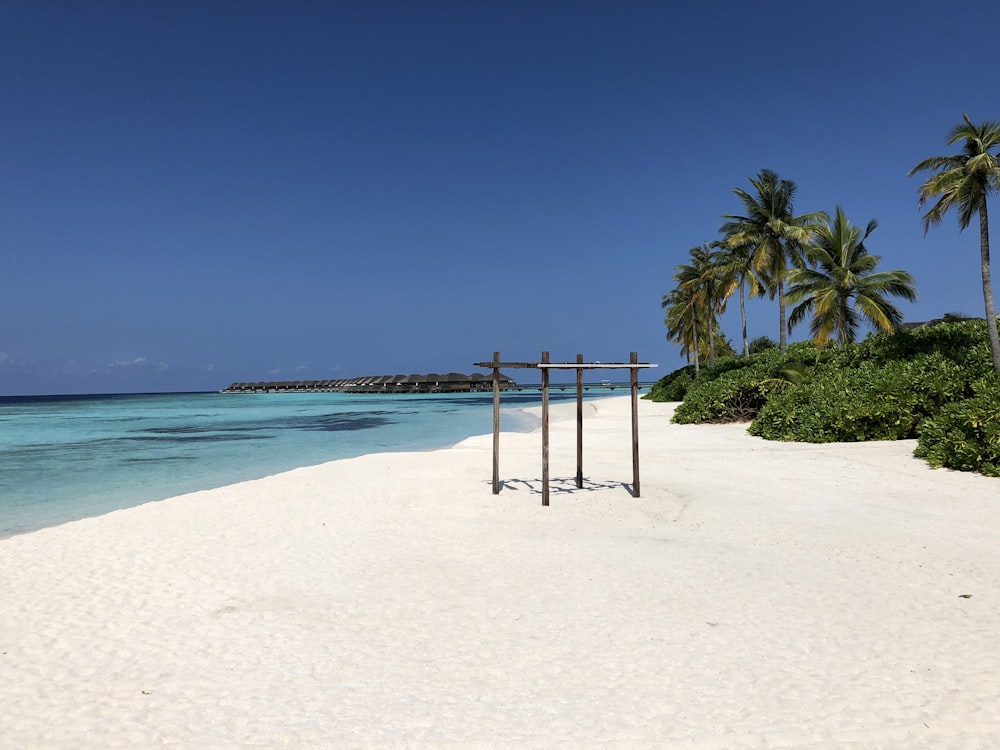 white sand beach during daytime