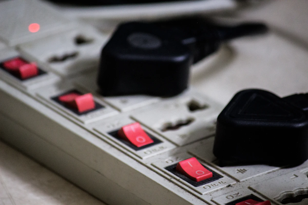 Whole home surge protection device installed at electrical panel in Virginia