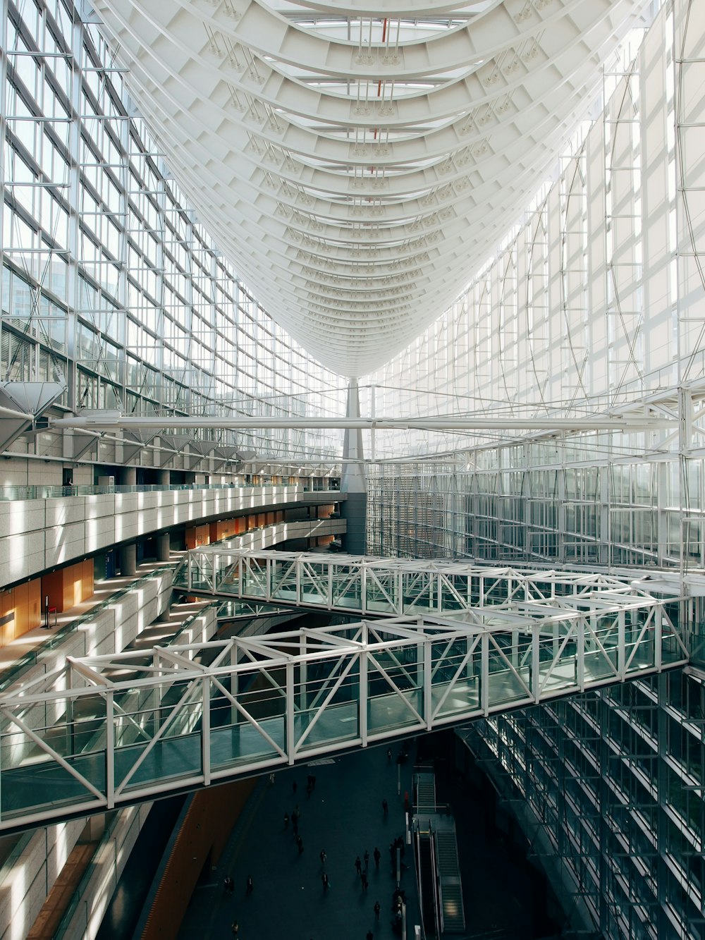 gray building interior