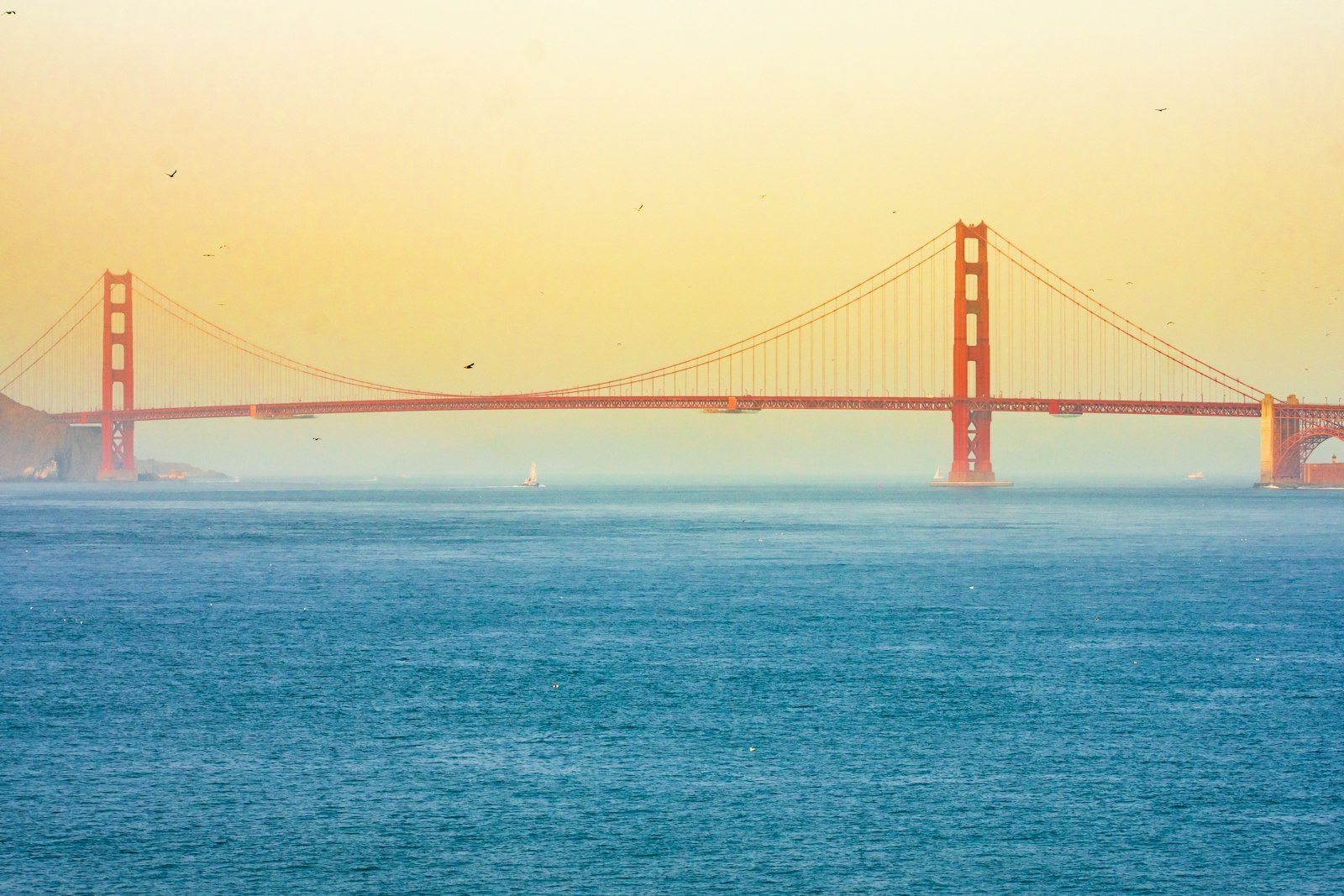 Nikon D3400 + Nikon AF-P DX Nikkor 70-300mm F4.5-6.3G sample photo. Golden gate bridge view photography