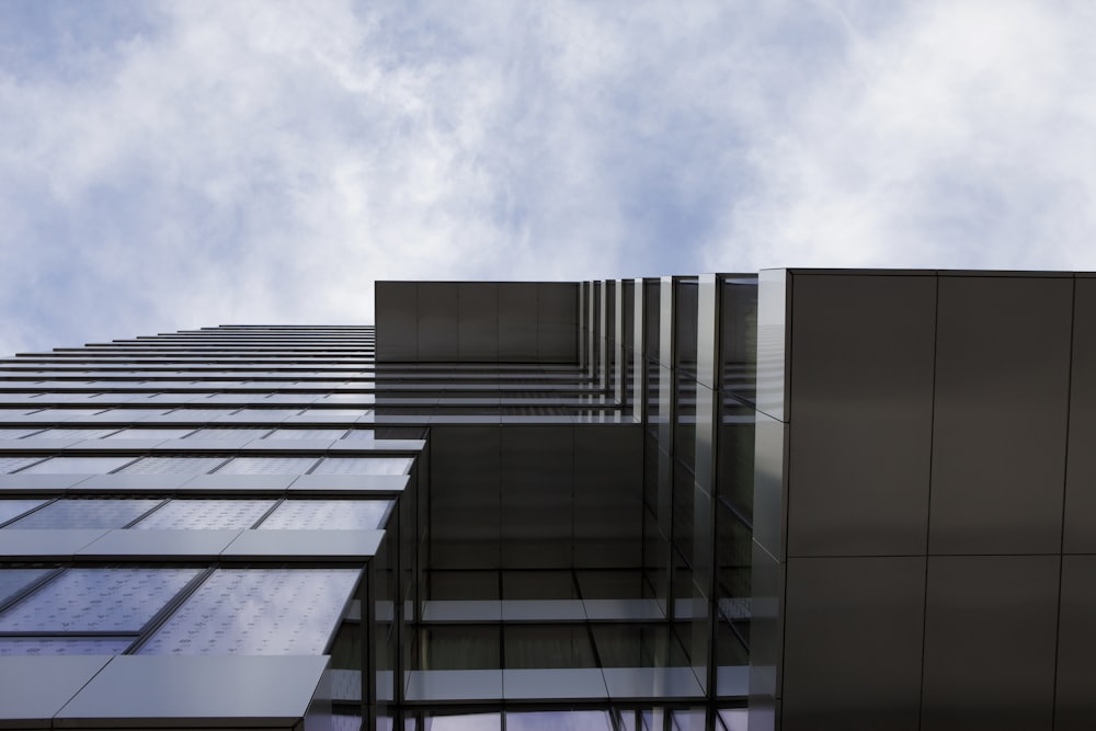 low angle photography of high-rise building