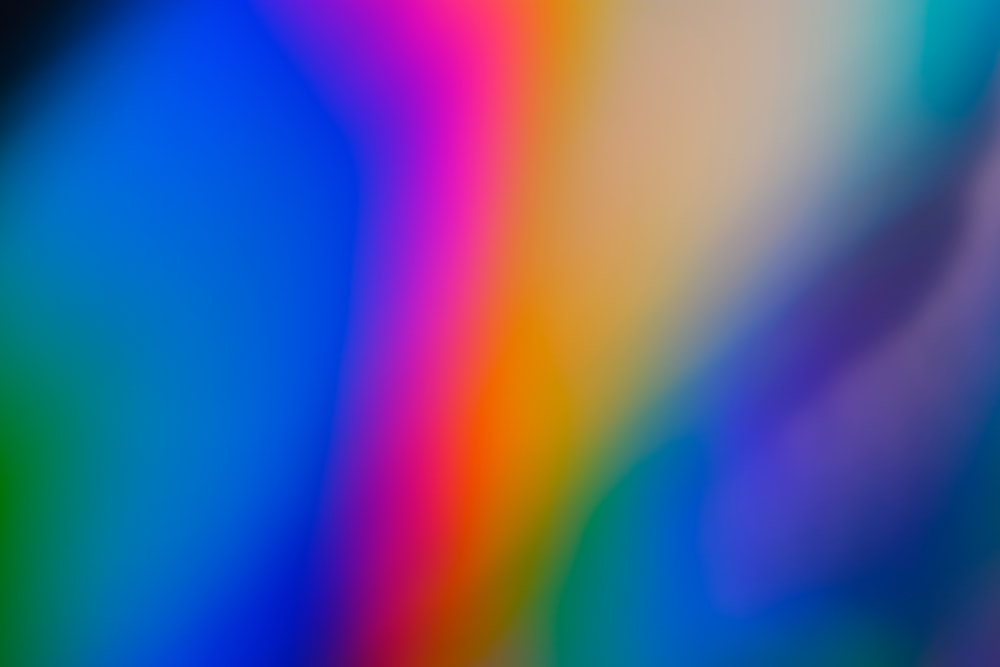 a blurry image of a multicolored background