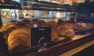 croissants on display