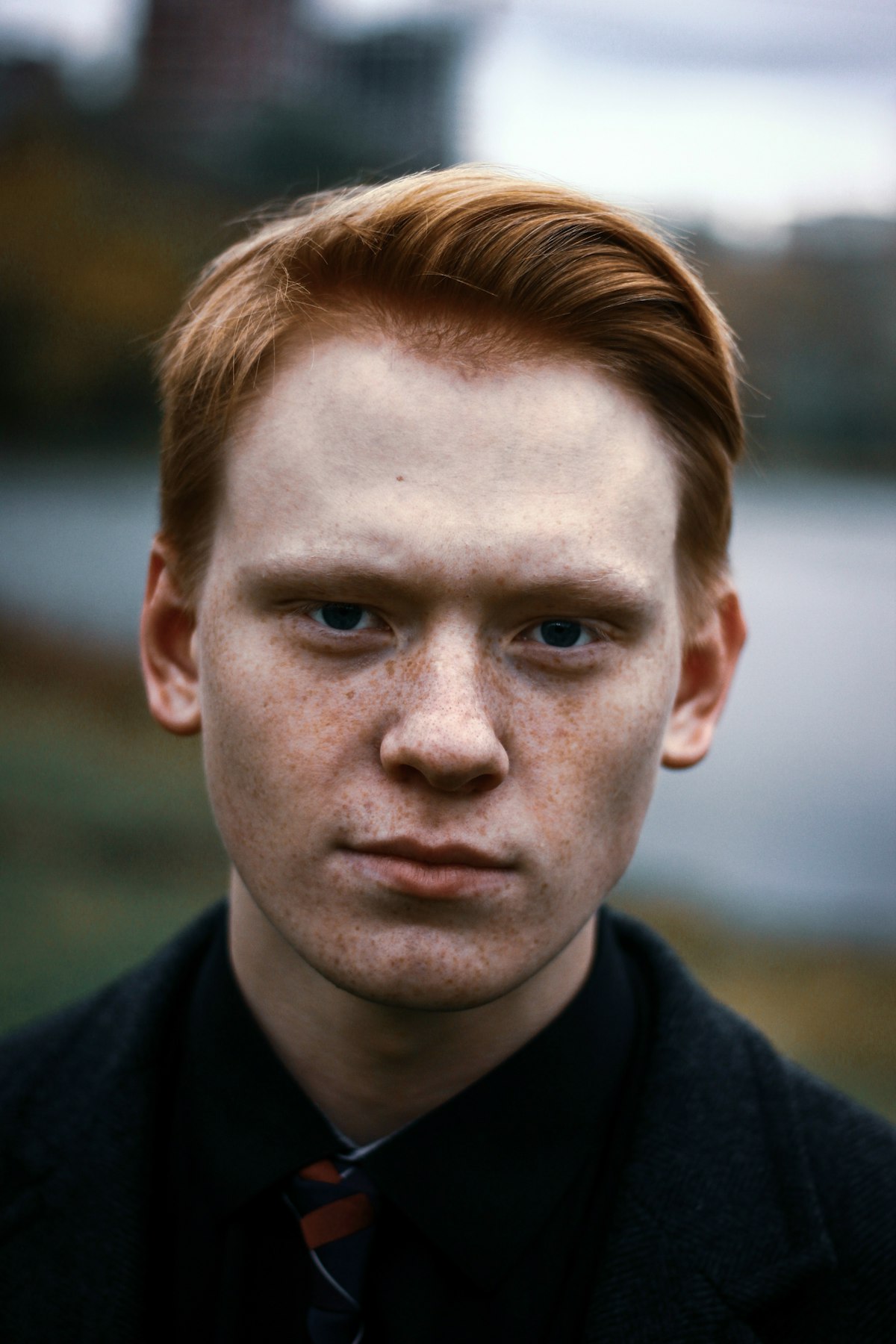 Icebergs floating off the coast of Newfoundland