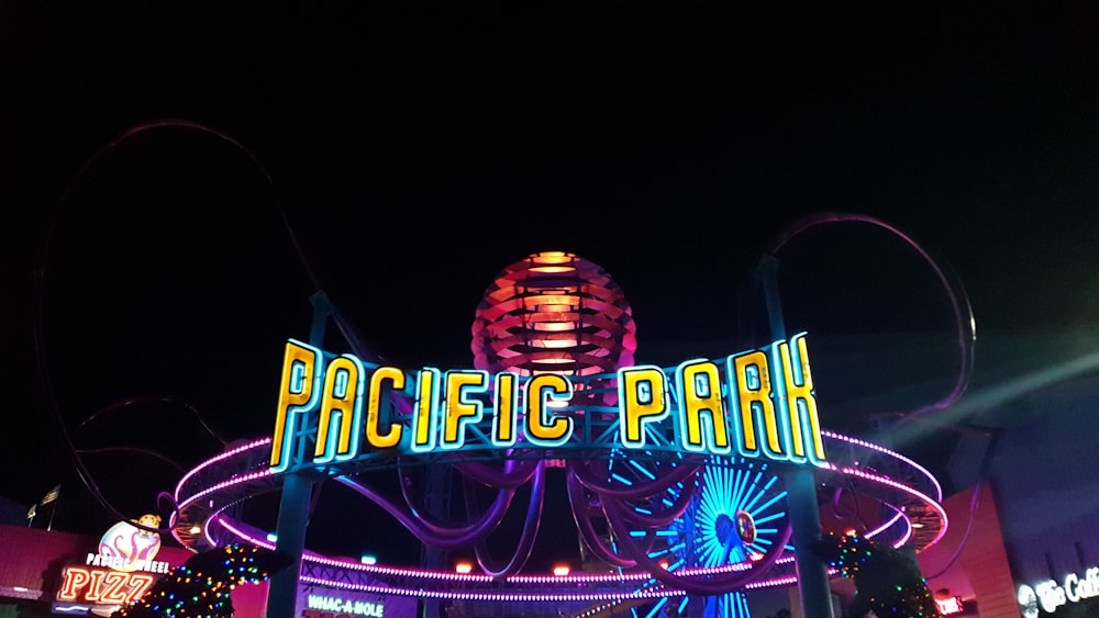 Pacific Park LED signage