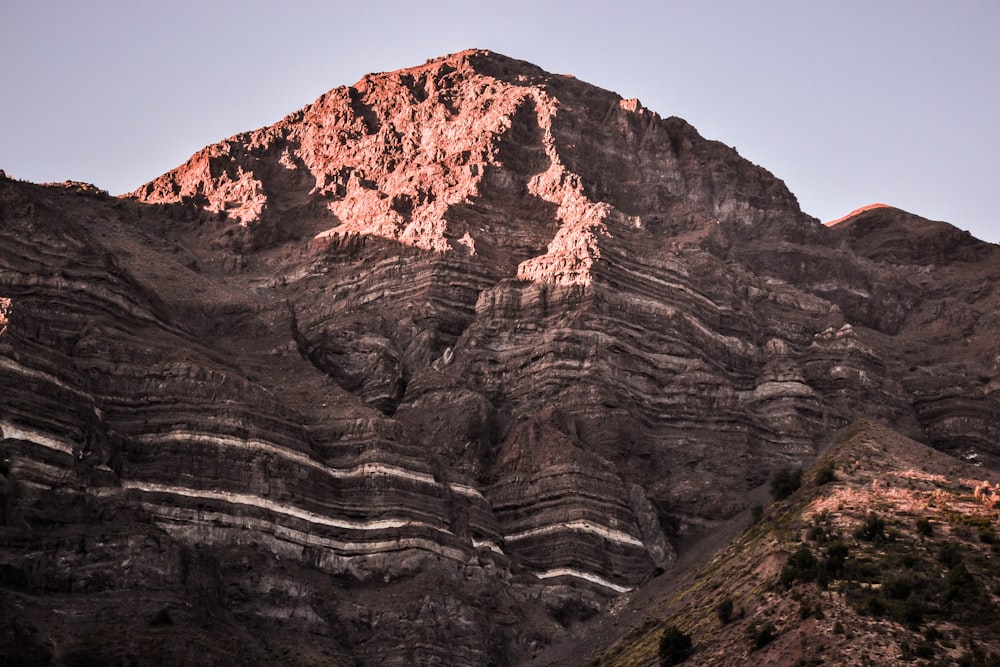 brown rocky mountain during daytime