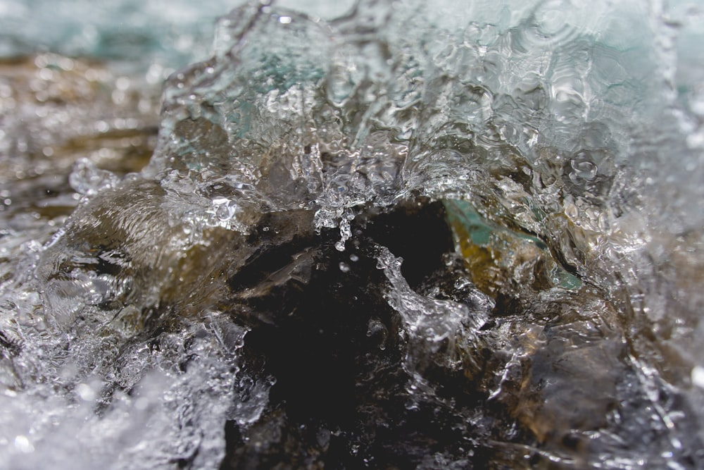 body of water waves close-up photography