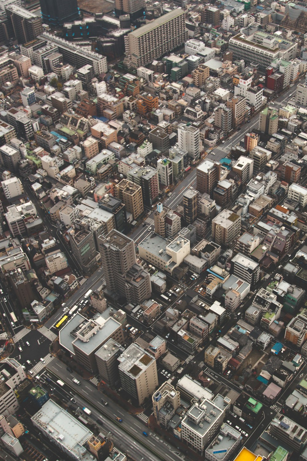 aerial photography of vehicles on road during daytime