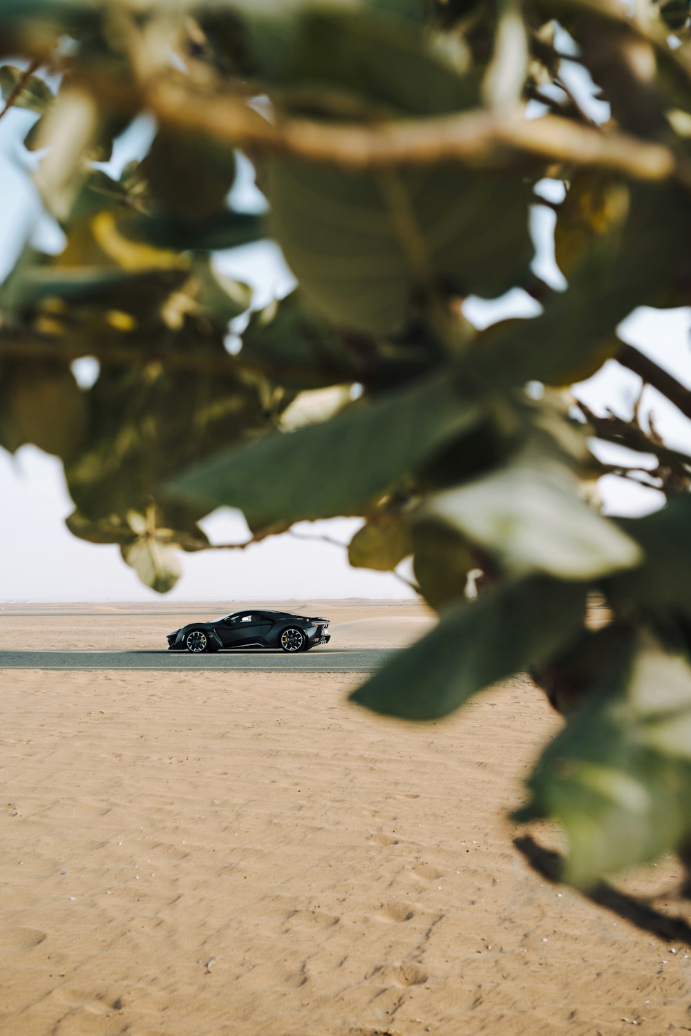 black coupe