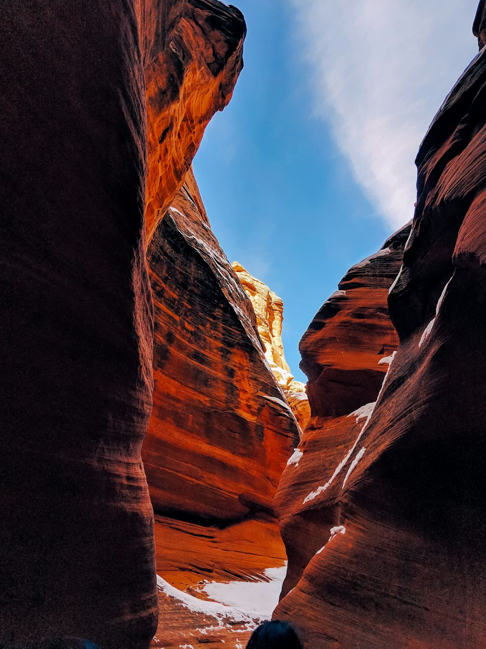 photographie en contre-plongée du Grand Canyon pendant la journée