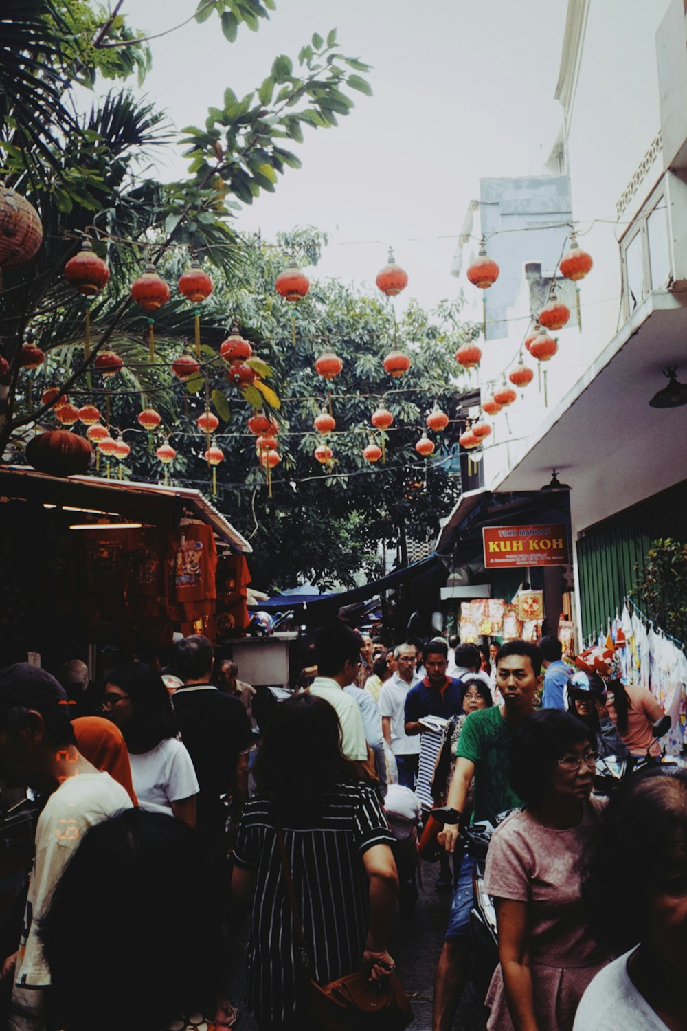 group of people walking at streets