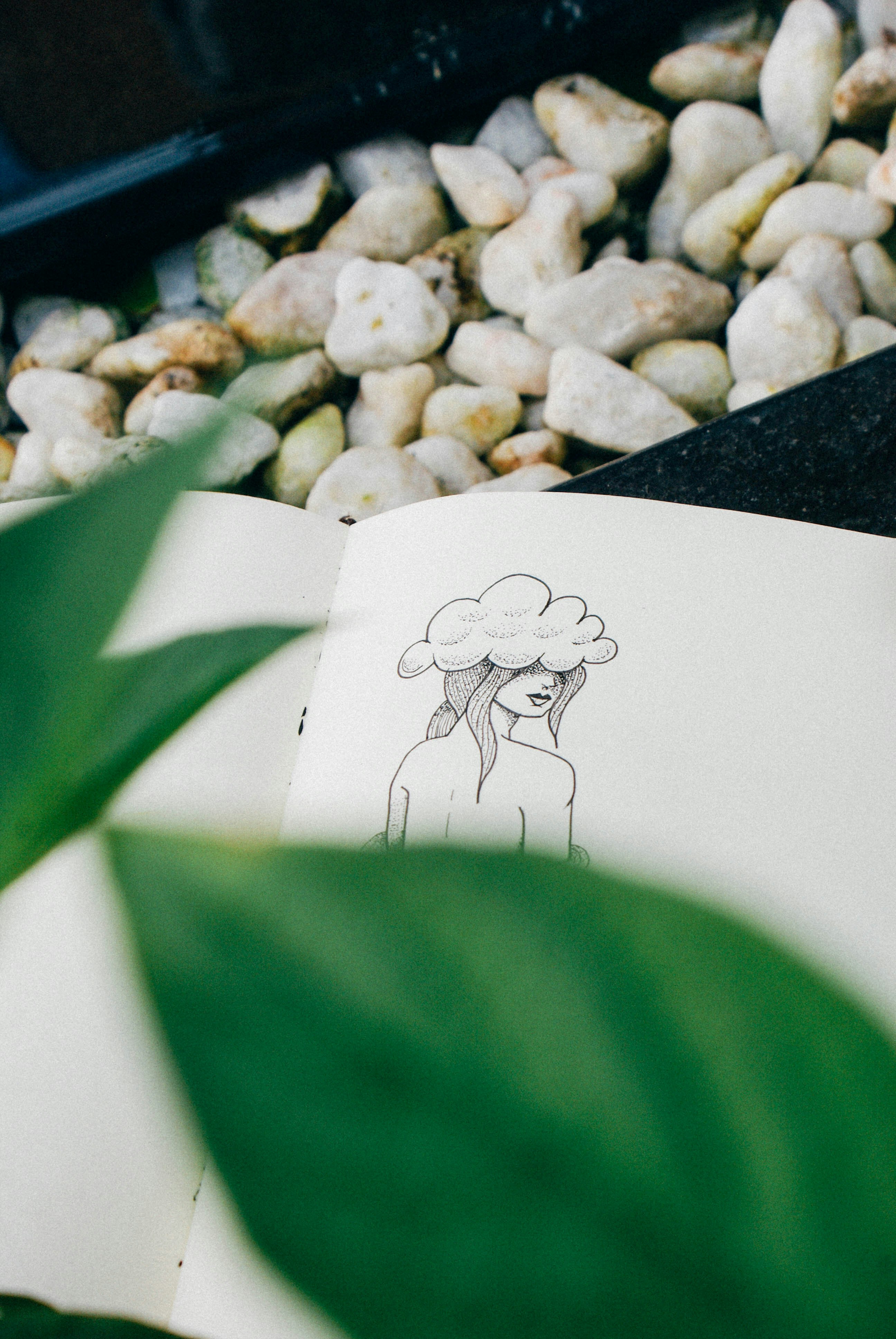 Finalize the Drawing with a Touch of Minimalist Charm