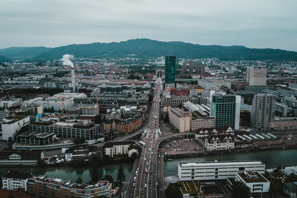 aerial photography of concrete city buildings during daytime