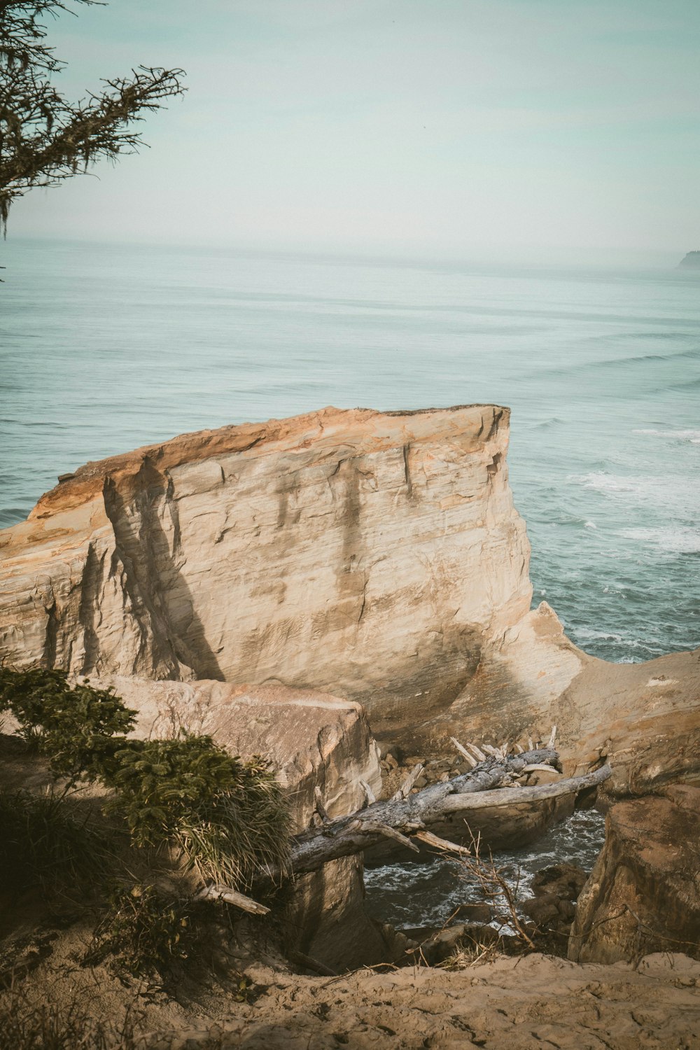 gray rock formation during daytime