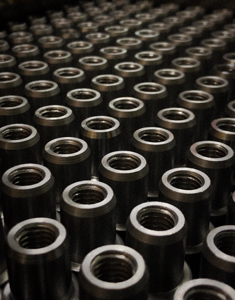 Finished precision-machined metal flanges