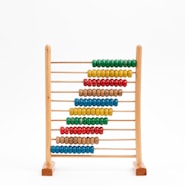 multicolored abacus