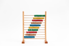 multicolored abacus