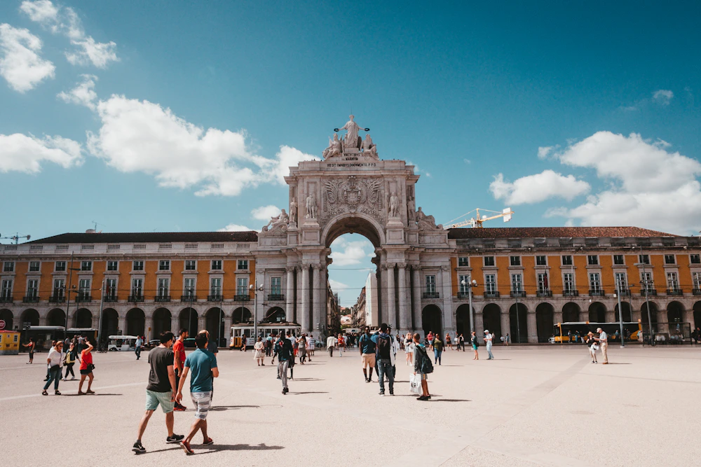 Praça e arquitetura de Lisboa
