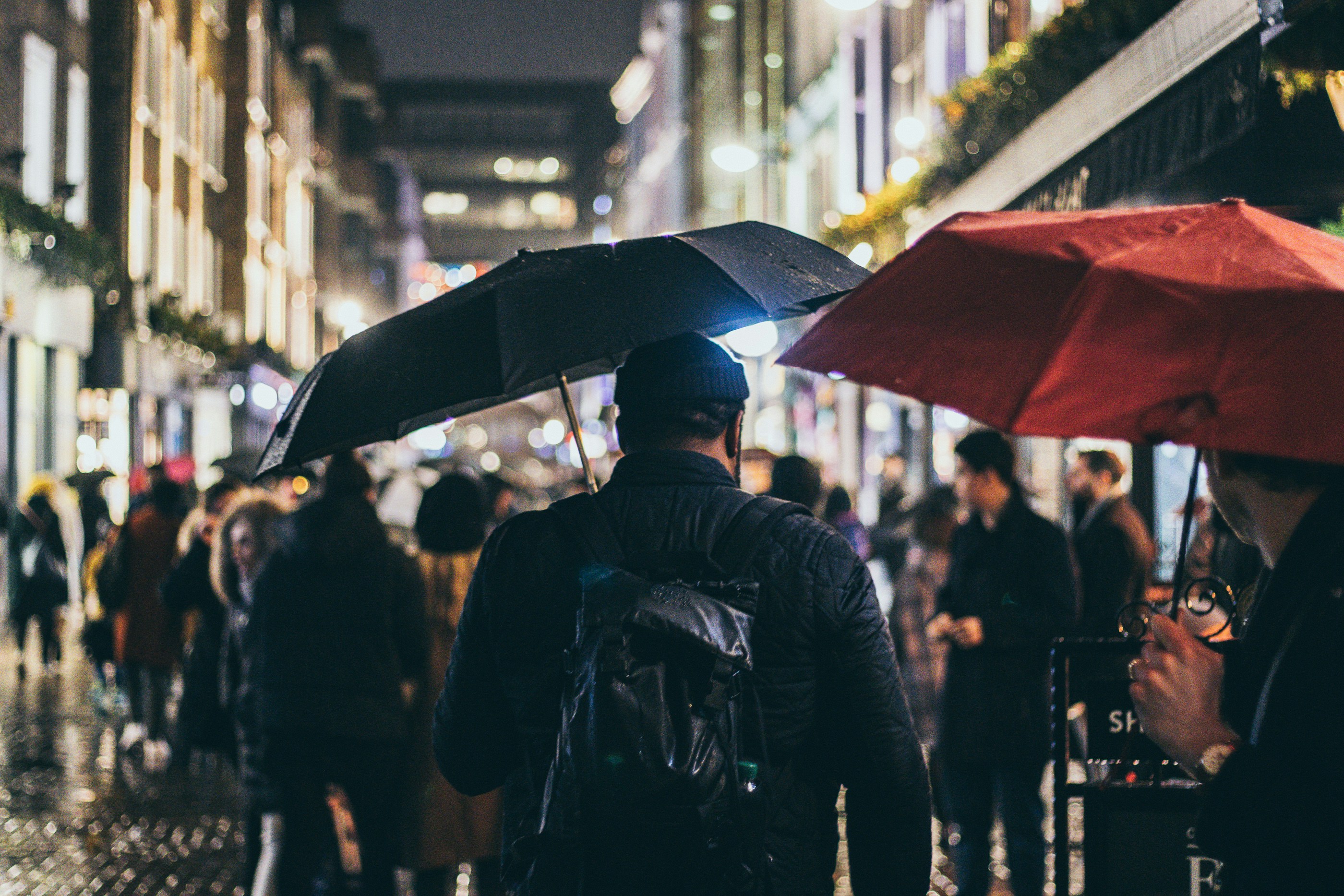 A wet Unsplash photowalk in London
