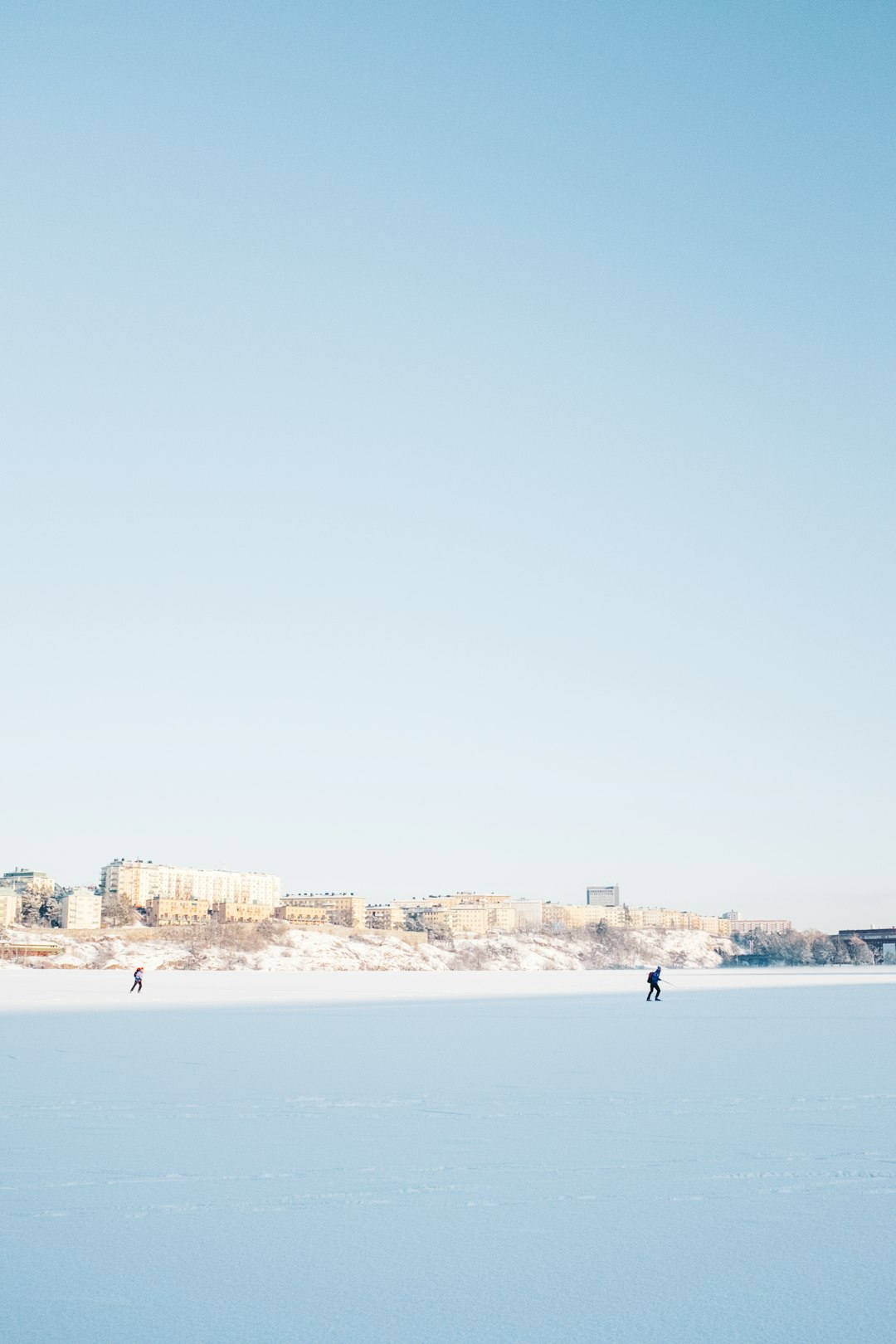 person playing ice skates