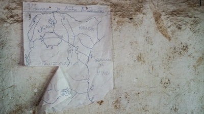 A map showing key road routes connecting Dar es Salaam to neighboring countries.