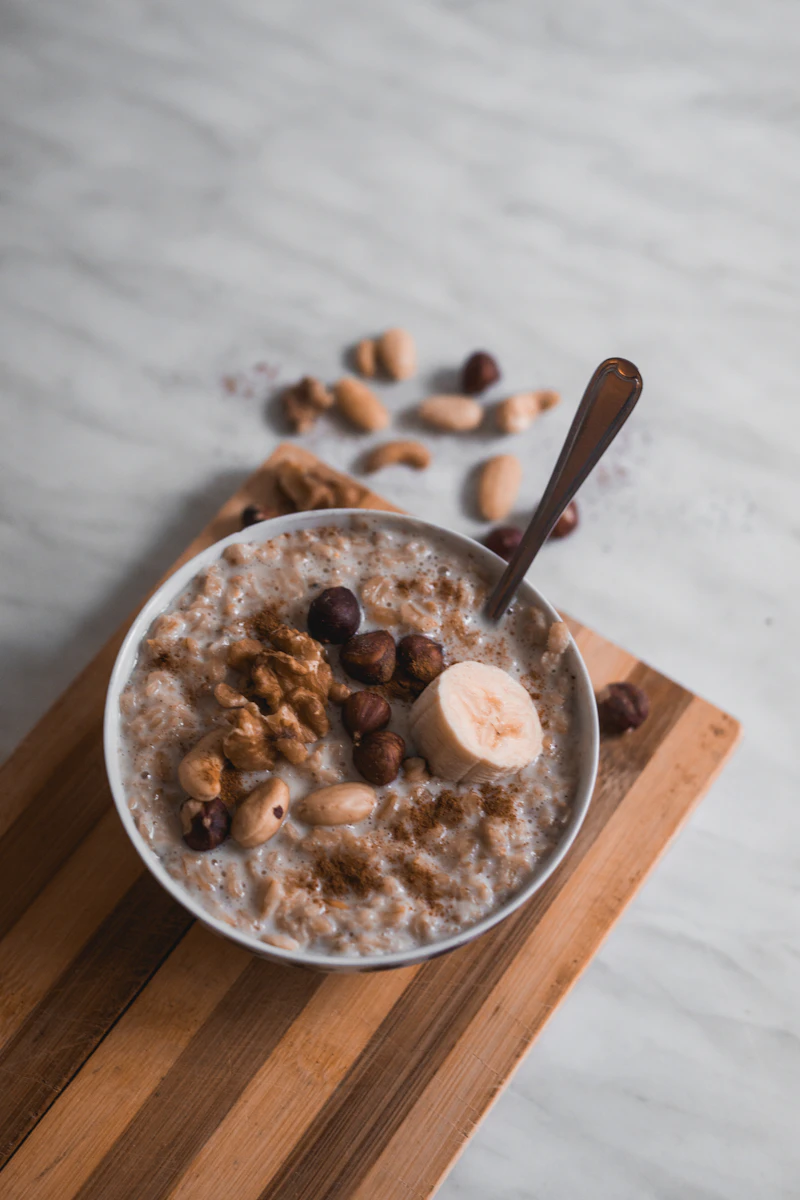 Overnight Oats de Cacao Puro y Avellanas