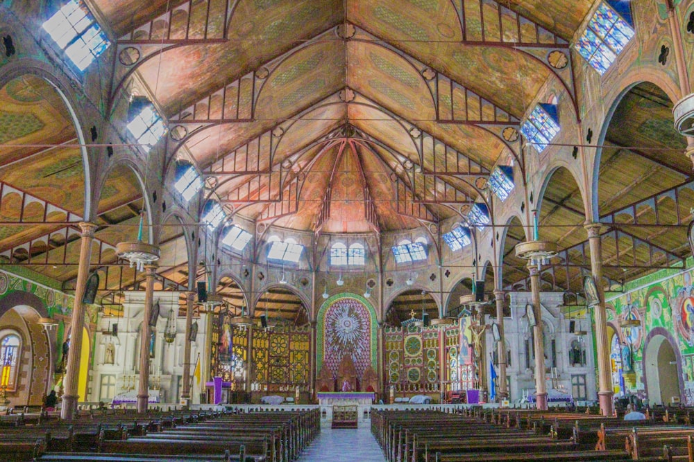 close-up photography of cathedral