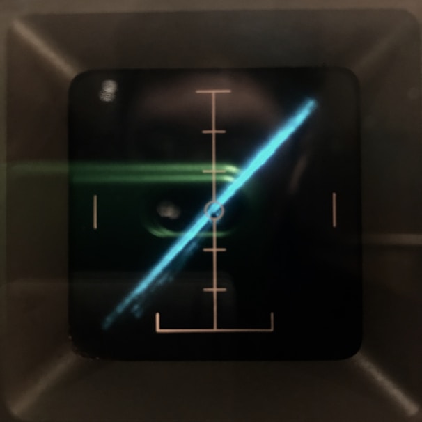 Bright screen displaying a memory exercise with colorful patterns and numbers